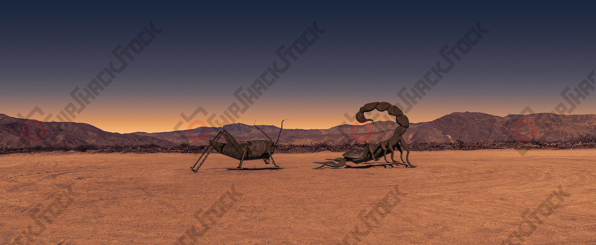 Scorpion and Grasshopper